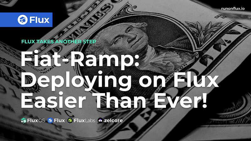 InFlux Launches Fiat-Crypto OnRamp