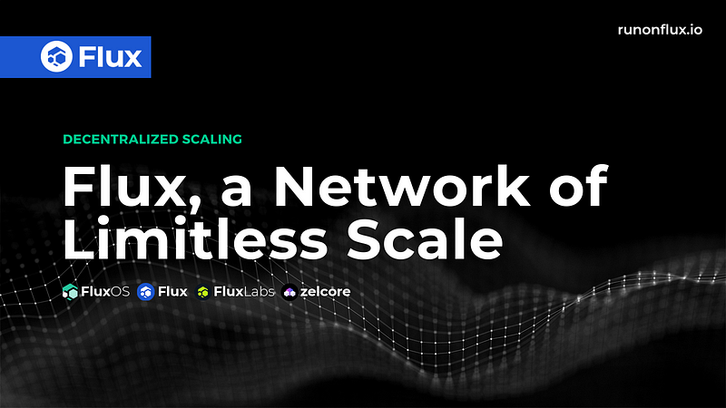 Scaling Flux—A Network of Useful Work