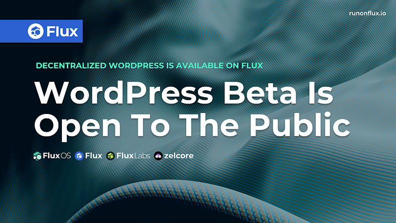 WordPress Beta Is Open To The Public